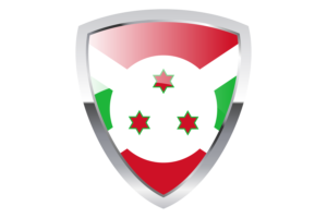 Burundi Shield Flag flag