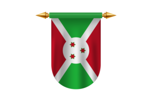 Burundi Flag Emblem Vector Images flag
