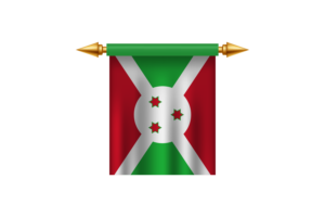 Burundi Royal Emblem flag
