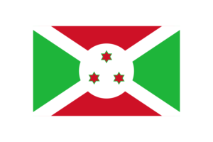Burundi Flag Triangle Vector Illustration flag