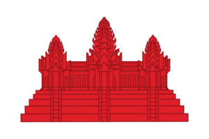 Emblem of Cambodia flag