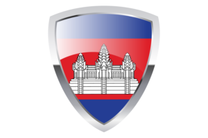 Cambodia Shield Flag flag