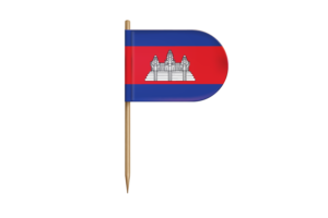 Cambodia Flag for Desk, Table flag