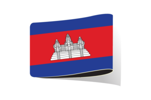 Cambodia Flag Illustration Clipart flag