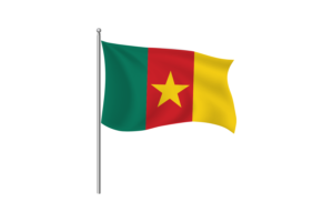 Cameroon Flag Clipart flag