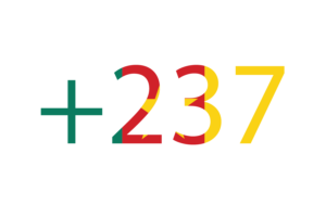Cameroon Calling Code flag