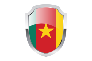 Cameroon Shield Logo flag