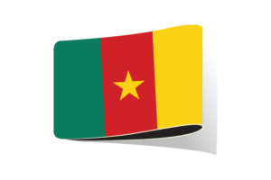Cameroon Flag Illustration Clipart flag