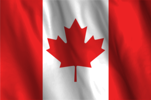 Nationalflagge von Kanada flag