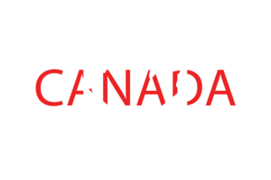 Kanada Text Kunst flag