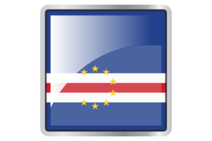 Cape Verde Flag Square icon flag