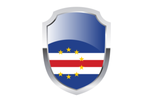 Cape Verde Shield Logo flag
