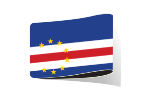 Cape Verde Flag Illustration Clipart flag