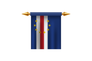 Cape Verde Royal Emblem flag