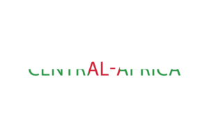 Central African Text Art flag