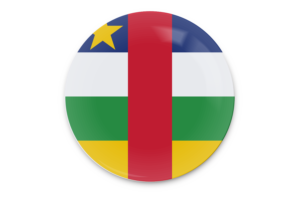 Central African Flag Vector Art flag