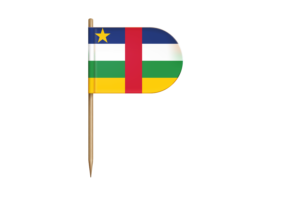 Central African Flag for Desk, Table flag
