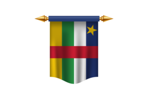 Central African Flag Royal Banner flag