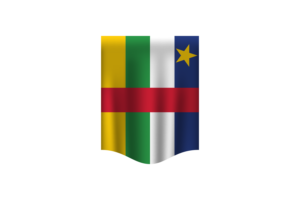 Central African Flag Banner flag