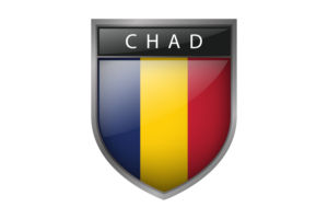 Chad Flag flag