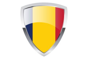 Chad Shield Flag flag