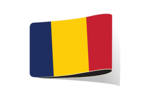 Chad Flag Illustration Clipart flag