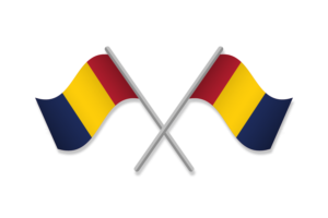 Chad Flag Emblem Vector Free flag