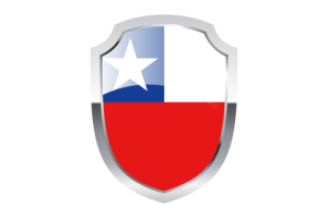 Chile Shield Logo flag