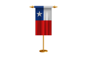 Chile Ceremonial Flag Vector Free flag