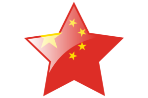 China Flag Star Icon flag