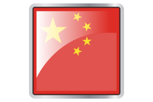 China Flag Square icon flag