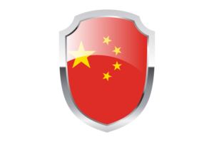 China Shield Logo flag
