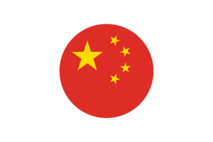 China Flag Circle Vector Free flag