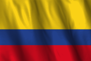 National Flag of Colombia flag