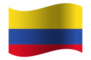Republic of Colombia flag