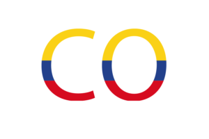 Colombia Country Code flag