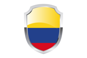 Colombia Shield Logo flag