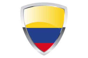 Colombia Shield Flag flag