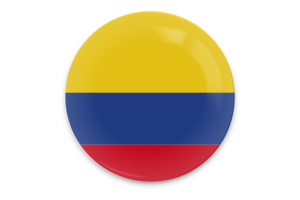 Colombia Flag Vector Art flag