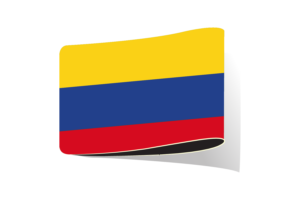 Colombia Flag Illustration Clipart flag