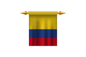 Colombia Royal Emblem flag