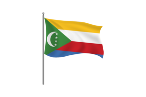 Comoros Flag Clipart flag