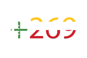 Comoros Calling Code flag