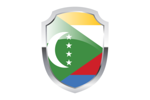 Comoros Shield Logo flag