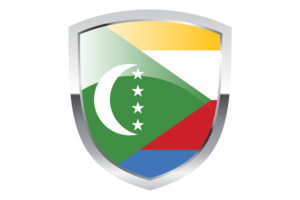 National Flag of Comoros Clipart flag