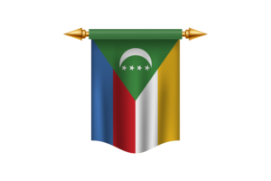 Comoros Flag Royal Banner flag