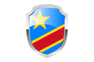 Congo Shield Logo flag