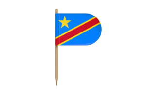 Congo Flag for Desk, Table flag