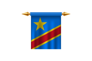 Congo Royal Emblem flag