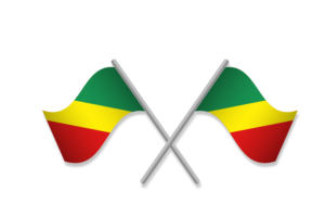 Congo Brazzaville Flag Emblem Vector Free flag